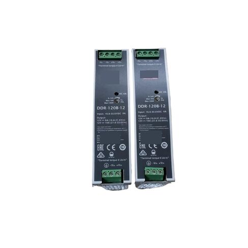 1 قطعة DDR-120A-24 100 واط DIN السكك الحديدية DC-DC محول المدخلات 9-18 فولت تيار مستمر إلى 24 فولت تيار مستمر 4.2A 100 واط مصدر الطاقة (12 فولت تيار مستمر إلى 24 فولت تيار مستمر) in Kuwait