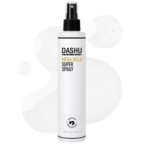 DASHU Premium Mega Hold Super Spray 8.45fl oz – Extra Strong Hold, Dryness Prevention, All-Natural Ingredients in Saudi Arabia