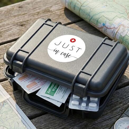 Just in Case Hangover Stickers - 1.6" Round Labels for Weddings and Events, Craft Kits, Small Business Packaging, Hotel Welcome Bags, Emergency Prep 120Pcs in Saudi Arabia