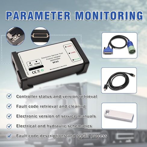 DPA5 Diagnostic Tool Kit 380002884, CNH DPA5 Adapter EST V8.6 for New Holland Heavy Equipment & Tractor Electronic Repair | DPA5 Diagnostic Scanner in Saudi Arabia