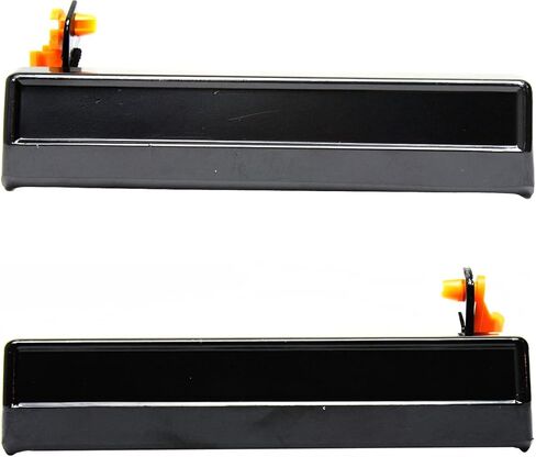 مجموعة مقابض الأبواب الخارجية Garage-Pro متوافقة مع شيفروليه S10 1982-1993، وبويك ليسابر 1980-1990، وجي إم سي سونوما 1991-1994، كابريس باللون الأسود الناعم مع فتحة رئيسية أمامية، وجانب السائق والراكب in Kuwait