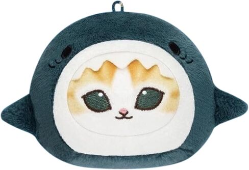 mofusand Marine Life Meow Face Plush Blind Box – 5 Variations (Receive 1 Random), Kawaii Cat Collectible Plush Keychain for Adults & Pop Culture Fans in Saudi Arabia