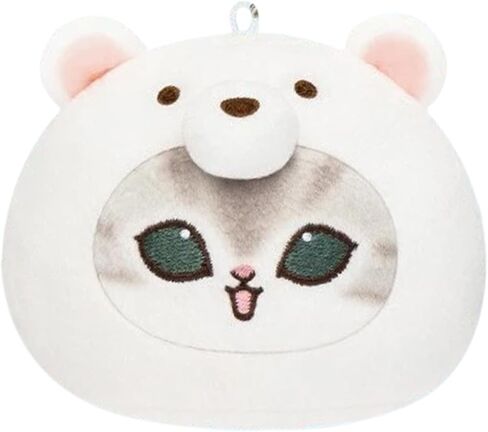 mofusand Marine Life Meow Face Plush Blind Box – 5 Variations (Receive 1 Random), Kawaii Cat Collectible Plush Keychain for Adults & Pop Culture Fans in Saudi Arabia