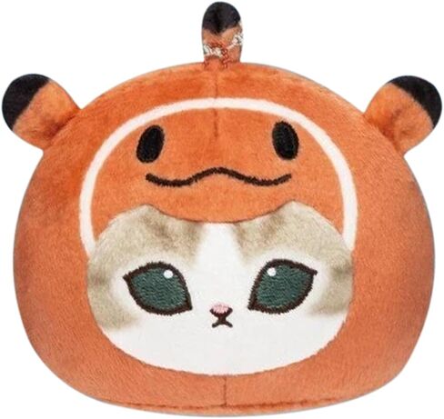 mofusand Marine Life Meow Face Plush Blind Box – 5 Variations (Receive 1 Random), Kawaii Cat Collectible Plush Keychain for Adults & Pop Culture Fans in Saudi Arabia