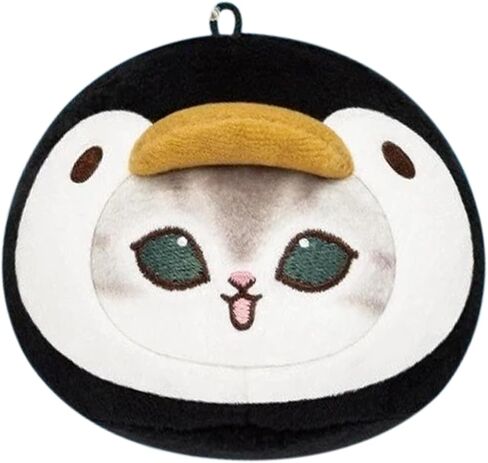 mofusand Marine Life Meow Face Plush Blind Box – 5 Variations (Receive 1 Random), Kawaii Cat Collectible Plush Keychain for Adults & Pop Culture Fans in Saudi Arabia