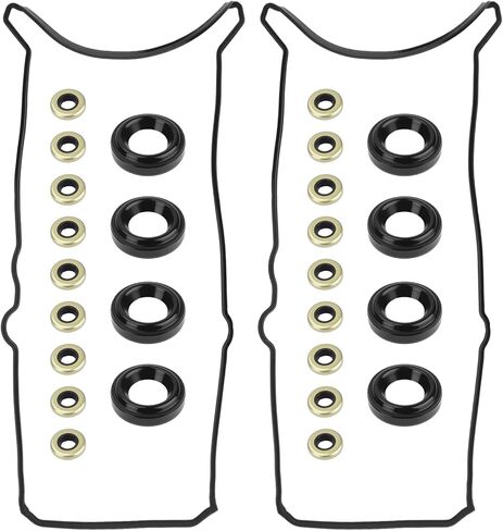 VS50592R Valve Cover Gasket Set Fits for 1998-2010 V8 Lexus GS400 GS430 GX470 LS400 LS430 LX470 SC400 SC430 Toyota 4runner Land Cruiser Sequoia Tundra, Replace VS50343 VC971G in Kuwait