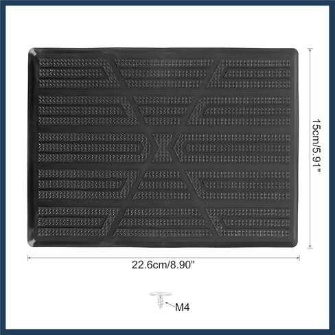Universal Car Vehicles Trucks Floor Carpet Mat Patch Heel Scuff Plate Foot Rest Pedal Pad Stylish Design in Kuwait