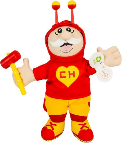 Official Dr. Simi × El Chapulín Colorado Plush Toy – Handmade in Mexico by Artisans with Disabilities | Ultra-Soft Hypoallergenic Collectible | Meaningful Gift for Fans & Mexican Pop Culture Lovers in Saudi Arabia