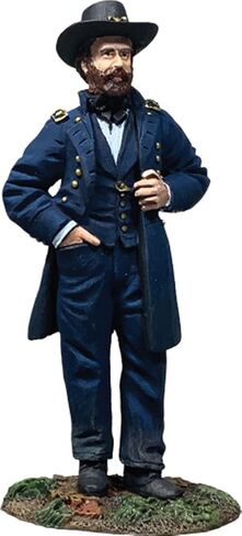 W. Britain Museum Collection 10094 Union General Ulysses S. Grant 1:30 Scale Metal in Saudi Arabia