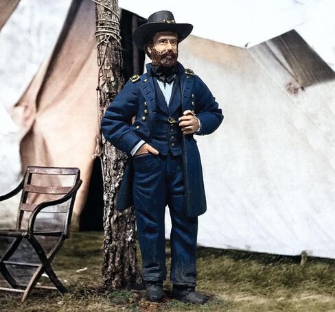 W. Britain Museum Collection 10094 Union General Ulysses S. Grant 1:30 Scale Metal in Saudi Arabia
