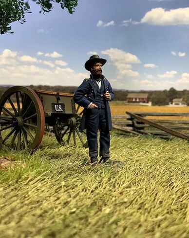 W. Britain Museum Collection 10094 Union General Ulysses S. Grant 1:30 Scale Metal in Saudi Arabia