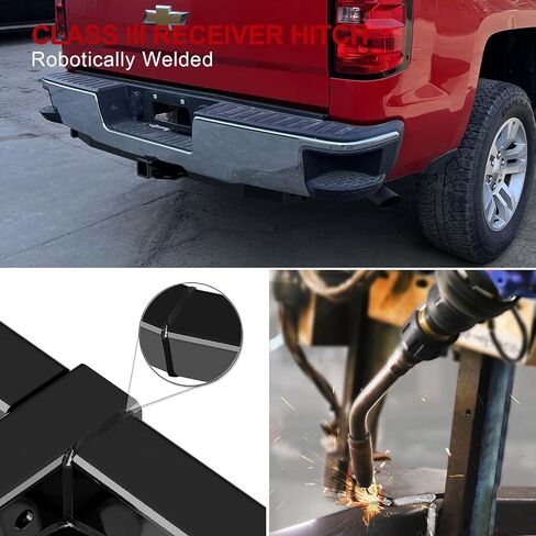 Tuxtreme Class 3 Trailer Hitch Receiver Assembly Compatible with Toyota Sienna 2021-2025 2 Inch Rear Towing Hitch,3500lbs GTW, Bolt-On Design, SAE J684 Tested, Includes Hitch Cover in Saudi Arabia