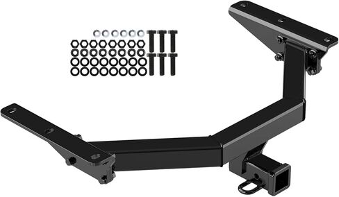 Tuxtreme Class 3 Trailer Hitch Receiver Assembly Compatible with Acura MDX 2022-2026 2 Inch Rear Towing Hitch,6000lbs GTW, Bolt-On Design, SAE J684 Tested, Includes Hitch Cover in Saudi Arabia