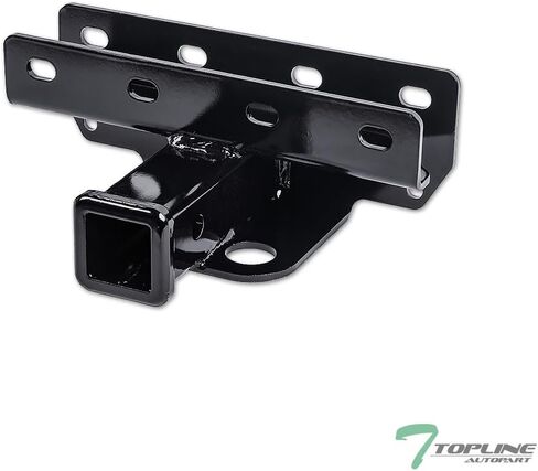 7422448431476 Compatible with 2007-2018 Jeep Wrangler JK / 2018-2026 Wrangler JL Class 3 III Black 2" Receiver Trailer Hitch in Kuwait