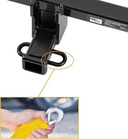 2" Receiver Trailer Hitch for 2010–2019 Subaru Outback Wagon (Except Sport) | Class 3 Tow Hitch | 4,000 lbs Towing Capacity in Saudi Arabia