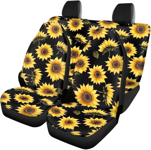 Blue Mermaid Scales Car Seat Covers Full Set Universal Auto Low Back Front Washable Seat Covers Split Bench Rear Seat Protector Easy to Install in Kuwait