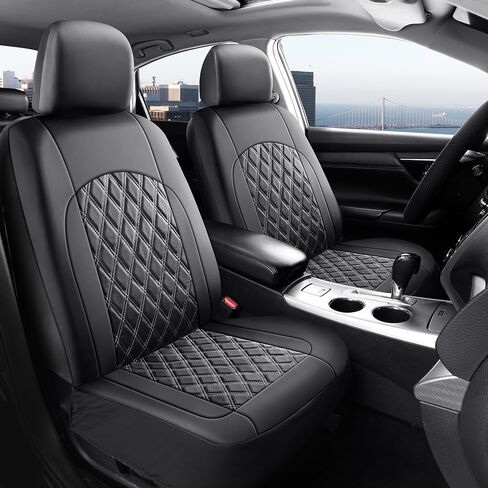 Car Seat Cover for Toyota FJ Cruiser 2006-2021 2022 2023 2024 2025 2026, Leather Comfortable Breathable Non Slip Front Rear Seats Universal Interior Protectors Cover,A/Grey-Full Set in Kuwait