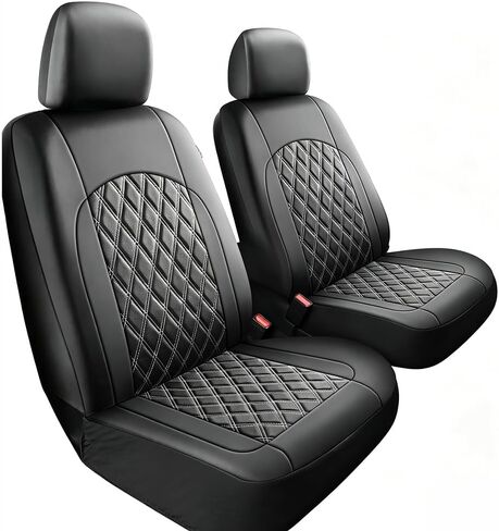 Car Seat Cover for Toyota FJ Cruiser 2006-2021 2022 2023 2024 2025 2026, Leather Comfortable Breathable Non Slip Front Rear Seats Universal Interior Protectors Cover,A/Grey-Full Set in Kuwait