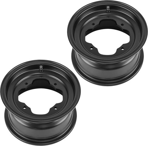 Caltric Front Wheel Rim Compatible with Yamaha Raptor 350 YFM350 2007-2013 / Raptor 660R YFM660R 2001-2005 / Qty 2 in Kuwait