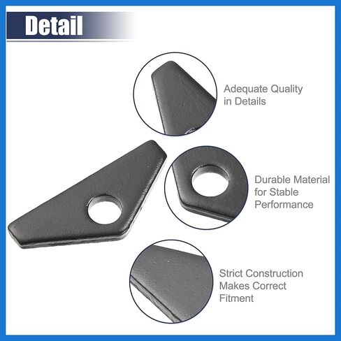 1-1/2" Valve Cover Spreader Tab Replacement Fit for Big Block - Pack of 14 Black Auto Accessories in Kuwait