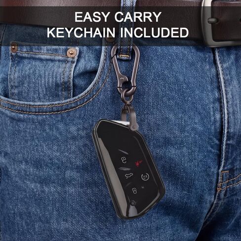 لغطاء Volkswagen fob، 2 قطعة حافظة مفاتيح سوداء شفافة من مادة TPU لسيارة VW ID.4 ID.3 MK8 Golf GTI Seat Leon MK4 Skoda Octavia مع حافظة واقية لسلسلة المفاتيح in Kuwait