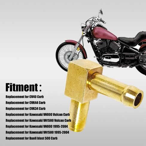 استبدال الكوع مدخل الوقود ل 27371-76A XL883 XLH1200 CVK34 CV40 CVK44 لكاواساكي VN800 VN1500 طقم تصليح الكربوهيدرات in Kuwait