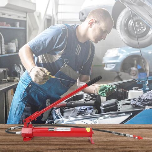 GarveeHome 12 T Porta Power Kit Heavy Duty Hydraulic Ram with Secure Transport Case for Auto Shop Frame Repair Construction Equipment Professional Grade Lifting Tool in Kuwait