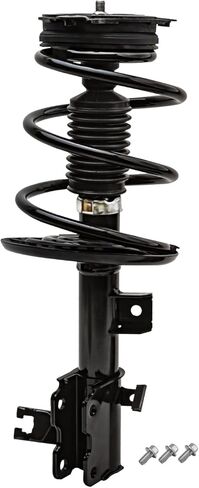 Detroit Axle - Front Left Strut for 13-18 Nissan Altima, Driver Side Strut & Coil Spring Assembly 2013 2014 2015 2016 2017 2018 Replacement Suspension Quick Install Ready Strut Shock Assembly in Kuwait