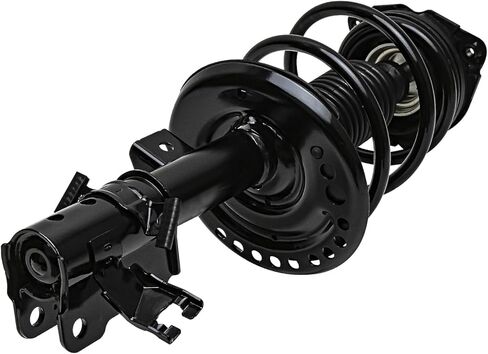 Detroit Axle - Front Left Strut for 13-18 Nissan Altima, Driver Side Strut & Coil Spring Assembly 2013 2014 2015 2016 2017 2018 Replacement Suspension Quick Install Ready Strut Shock Assembly in Kuwait