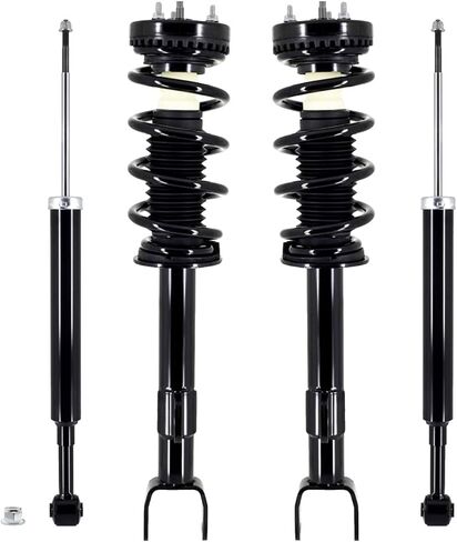 PM Auto Set 4 Front Quick Strut-Rear Shock Compatible With 2012-2017 2019-2023 Dodge Charger V6 3.6L RWD in Kuwait