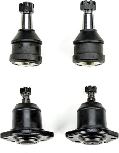 Upper Lower Ball Joint Set Compatible with Chevrolet 2WD C10 1/2 Ton Pickup OEM Spec Replacements (4 Piece Kit) in Kuwait