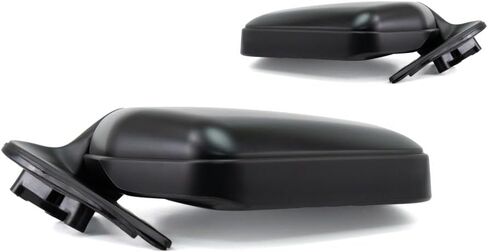 For Toyota 4Runner 1990 91 92 1993 Door Mirror Driver and Passenger Side | Pair | Manual | Non-Heated | Folding | Smooth Black | TO1321154, TO1320154 | 8791089155, 8794089151 in Kuwait