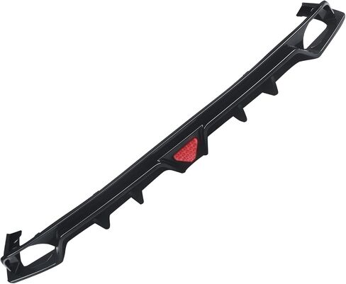 Rear Diffuser Fits for Honda Civic 11th Gen Sedan 2022-2025 with LED Brake Light Gloss Black Painted ABS Rear Bumper Lip Spoiler Lower Bumper Rear Lip in Saudi Arabia