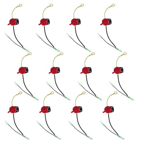 abliubale 12pcs On Off Engine Stop Switch Compatible with Champion Predator Firman Honda and Clones GX160 GX200 GX240 GX270 GX340 GX390 Replaces 36100-ZE1-015 in Saudi Arabia
