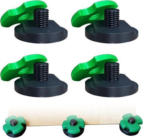 Magnetic Anti-Flashback Risers for CO2 Laser Honeycomb Bed, Hold Down Supports for Laser Engraver Accessories, Reduces Back Burn & Reflection on Wood Acrylic, for CO2 Laser Cutters (6pcs) in Saudi Arabia