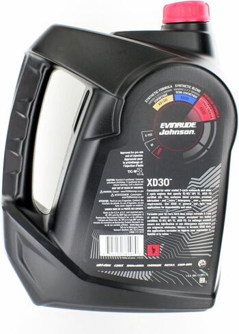 زيت Evinrude/Johnson الجديد OEM XPS Marine XD30 ثنائي الشوط، 2 جالون، 779725 in Kuwait