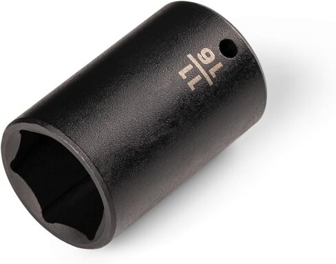 TEKTON 1/4 Inch Drive x 11/16 Inch Semi-Deep 6-Point Impact Socket | SID04017 in Kuwait