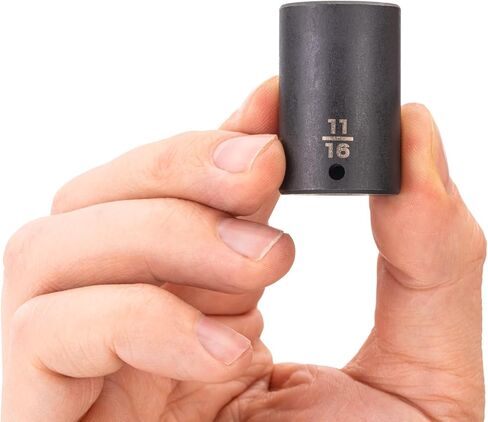 TEKTON 1/4 Inch Drive x 11/16 Inch Semi-Deep 6-Point Impact Socket | SID04017 in Kuwait