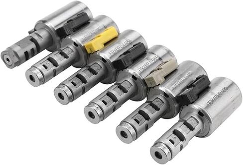 8Pcs 09G TF60SN 6-Speed Transmission Solenoid Set Compatible For VW Compatible For Audi TT Golf Passat Sharran Touran Mini/Compatible For Skoda 2003-2011 in Saudi Arabia