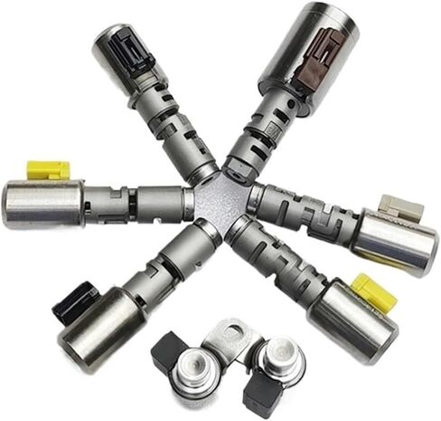 09G TF-60SN TF60SN TF60-SN 6-Speed Transmission Solenoid Kit Set Compatible For VW Audi Jetta Golf Passat Beetle Mini 2003-ON in Saudi Arabia