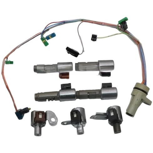 1Set Transmission Solenoids Valve W/Wire Harness Kit Compatible for Toyota Alphard Camry U150 U151 U151E U250E RAV4 Car Engine Accessories in Saudi Arabia