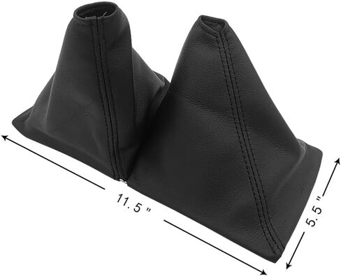 Black Manual Shift Boot Cover Fits for 1984-1989 Toyota 4Runner Pickup 4x4 5spd, 11.5" Length Base Frame in Saudi Arabia