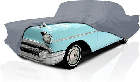DaShield Ultimum Series Car Cover for Chevrolet Bel Air 1949-1957 Hardtop Coupe 2-Door All Weather Protection Semi Custom Fit Dust, Sun, Snow, Rain Protection Indoor Outdoor in Kuwait