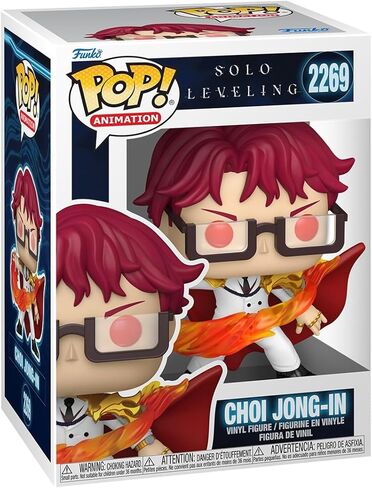 Funko Pop! Animation: Solo Leveling - Choi Jong-in - Collectable Vinyl Figure - Gift Idea - Official Merchandise - Toys for Kids & Adults - Anime Fans - Model Figure for Collectors and Display in Kuwait
