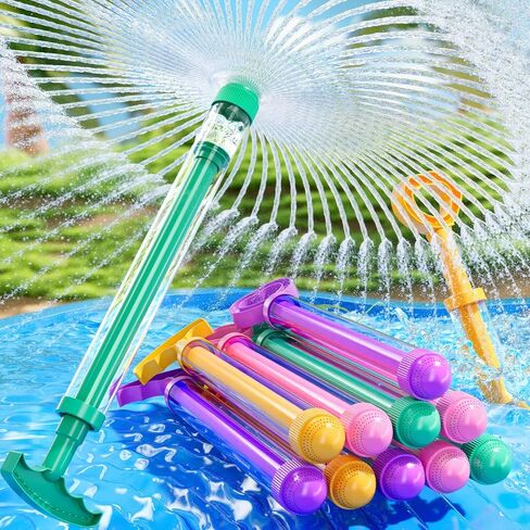 8 Pack Water Blaster Squirt Gun for Kids, Water Squirter Water Gun Bulk for Kids Ages 3-5, Spray Water Soaker Toys for Pool Party Outdoor Summer Water Games in Saudi Arabia