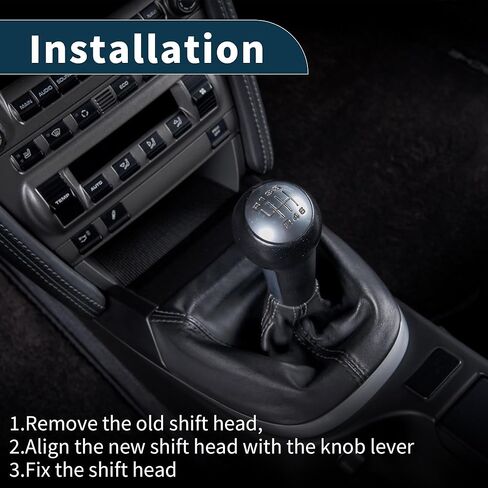 مقبض ناقل الحركة اليدوي 6 سرعات مع غطاء لسيارة VW Eos No.1K0711113CG | مقبض ذراع ناقل الحركة الأمامي لعلبة التروس أسود أحمر بلاستيك جلد صناعي قطعة واحدة in Kuwait