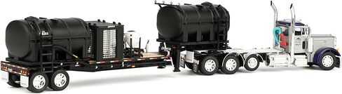 First Gear DCP 1/64 "Purple Pete Peterbilt 379 مع DEMCO 42ft مقطورة مناقصة للأسمدة السائلة، 2025 NTT'NC Show 69-2065 in Kuwait