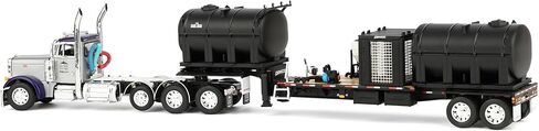 First Gear DCP 1/64 "Purple Pete Peterbilt 379 مع DEMCO 42ft مقطورة مناقصة للأسمدة السائلة، 2025 NTT'NC Show 69-2065 in Kuwait