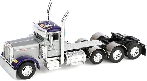 First Gear DCP 1/64 "Purple Pete Peterbilt 379 مع DEMCO 42ft مقطورة مناقصة للأسمدة السائلة، 2025 NTT'NC Show 69-2065 in Kuwait