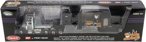 First Gear DCP 1/64 "Purple Pete Peterbilt 379 مع DEMCO 42ft مقطورة مناقصة للأسمدة السائلة، 2025 NTT'NC Show 69-2065 in Kuwait